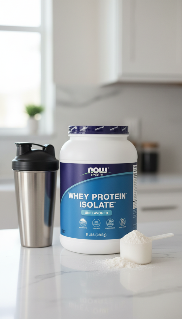 now foods whey protein isolate review