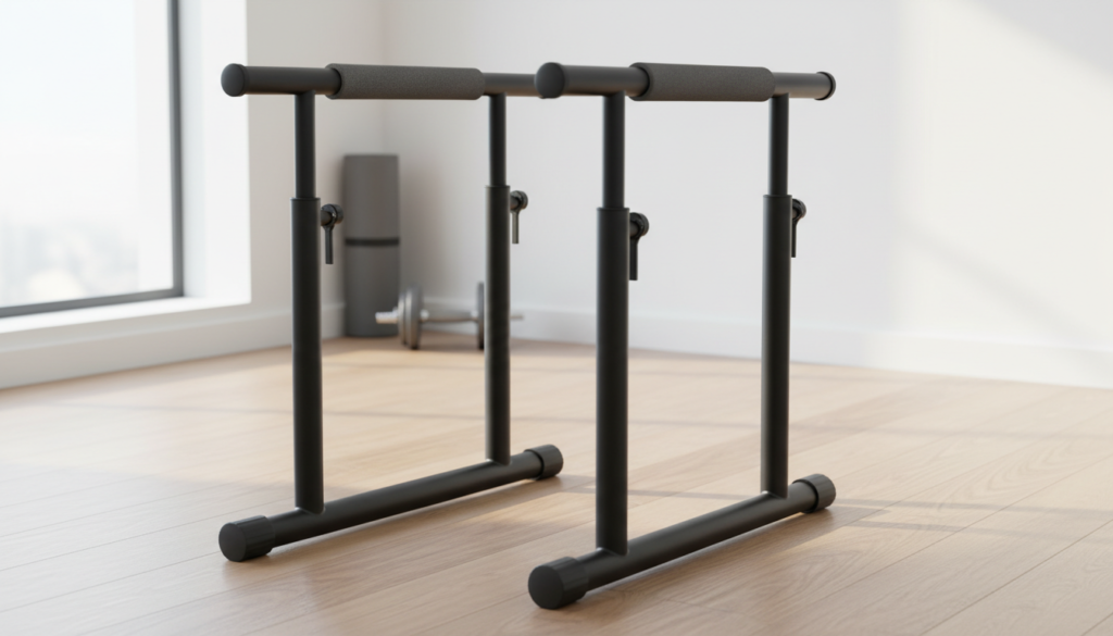 RELIFE Dip Bar Station in a home gym